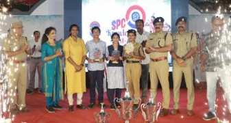 തിരുവനന്തപുരം റൂറല്‍ പോലീസ് ജില്ലയിലെ ക്വിസ് മത്സരത്തില്‍ അദ്ധ്യക്ഷൻ എസ്.എ.പി ക്യാമ്പിൽ നടന്നു